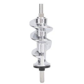Ozgkee Meat Mincer Screw Stainless Steel Meat Mincer Screw Replacement Electric Meat Grinder Parts (HM-05)