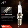 A-Premium Iridium Platinum Bujías compatibles con Ford Focus 2003-2010, Escape