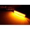 iJDMTOY Clear Lens Amber Full LED Front Side Marker Light
