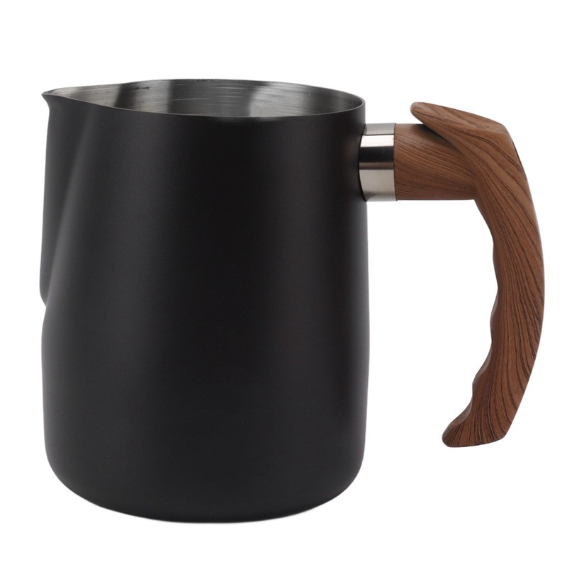Milk Frothing Cup Inner Scale 304 Stainless Steel Dripless Spout