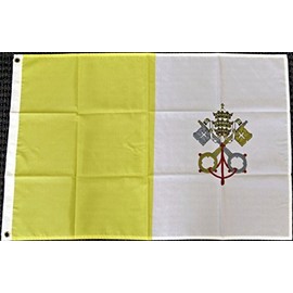 M 3x5 Vatican City Flag Holy See Papal State Pope Rome Italy Roman Catholic Church