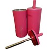 Brumate 12 oz. Straw Tumbler 2-Pack, Neon Pink