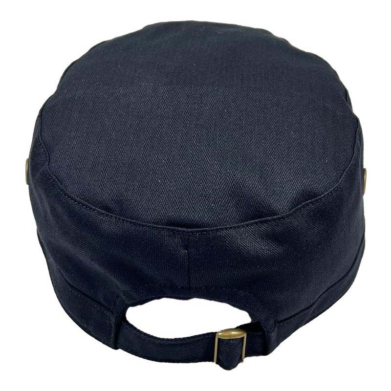 SIDE TRIP Original Work Cap, Large Size, Plain, Cotton, Deep,