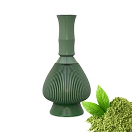 Matcha Powder Whisk | Whisk for Ceremonial Japanese Matcha Preparation - Handmade Making Kit Mixer with Holder to Prepare A Traditional Cup of Tea