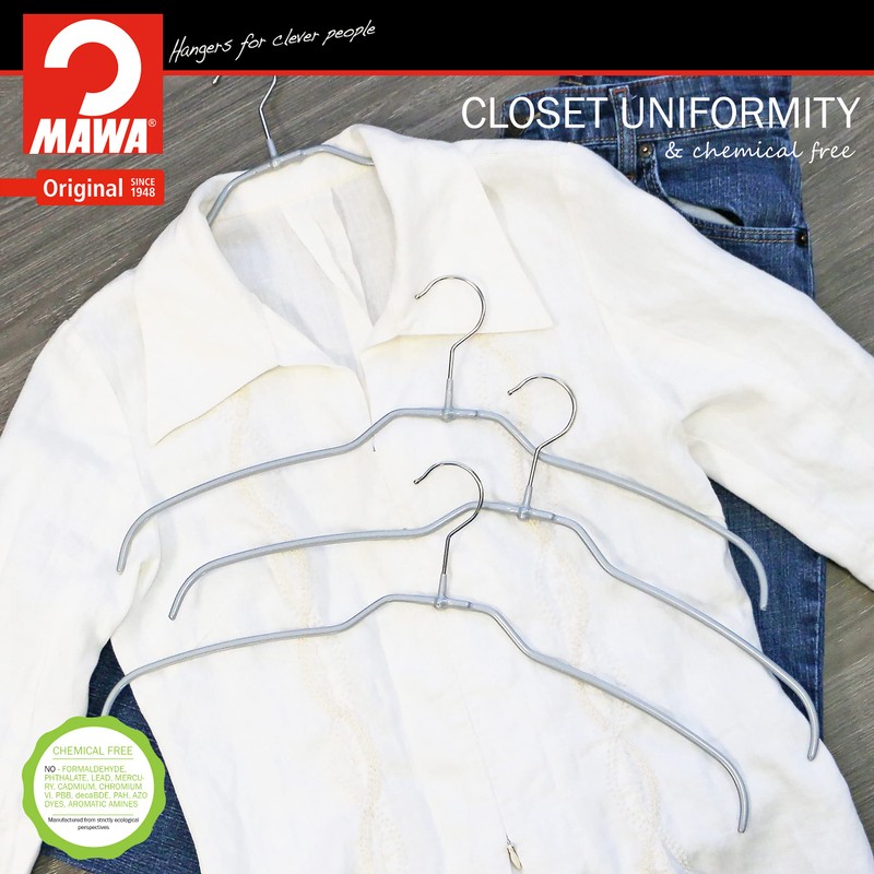 Mawa Reston Lloyd Silhouette Ultra-Thin Series, Non-Slip Space Saving Shirt