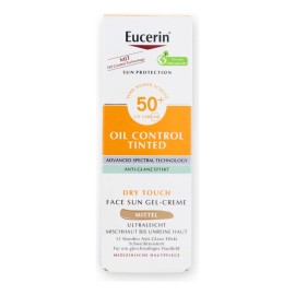 Eucerin Sun Oil Control Fps 50+ Tono Medio 50ml Pack De 4