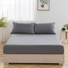 EV DEKOR Extra Deep Fitted Sheet Super King, Charcoal -
