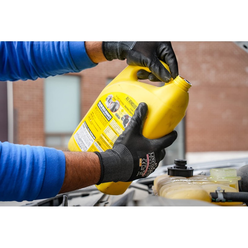 LINCONSON 20 Pack Ultimate Grip Construction Mechanic Work Gloves PU