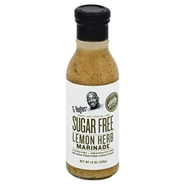G Hughes Marinade Sf Lemon Herb - 12 oz (Pack of 3)