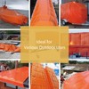GUARD SHIELD Orange Tarp 10x10 Feet Tarps High Visibility Outdoor