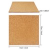 30 Pack Self-Adhesive Cork Squares 4” x 4” Cork Tiles