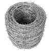 YXJSTO Real Barbed Wire 1320FT, 4 Point Barbed Wire Roll