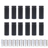 12Pcs Standoff Screw Stainless Steel 19x50mm Wall Mount Advertising Fastener