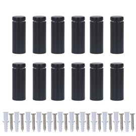 12Pcs Standoff Screw Stainless Steel 19x50mm Wall Mount Advertising Fastener Set Kit