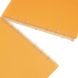 Bible Size 6 Hole CRF-6H System Binder (System Organizer Binder) [Orange] HS5