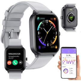 Newgen Medicals Watches: Fitness Smartwatch with 1.93 Inch Display, Hands-Free Calling, 100 Sports Modes, App (Smartwatch Women's Android, Smartwatch Women's Phone Function)