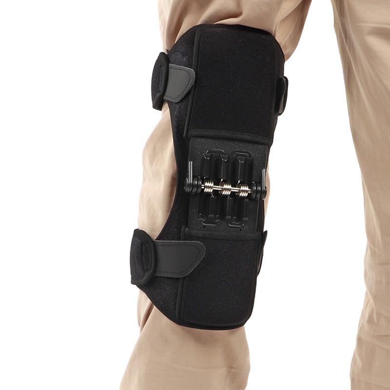 Knee Support Brace Spring Powered Knee Protection Booster Joint Stabilizer