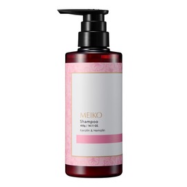 Hematin Keratin Formulated Shampoo, Aging Care, Keratin Blend, Shiny Hair, Volume Up, Hair Repair (Sakura Scent), 14.1 oz (400 g), Meiko Cosmetics