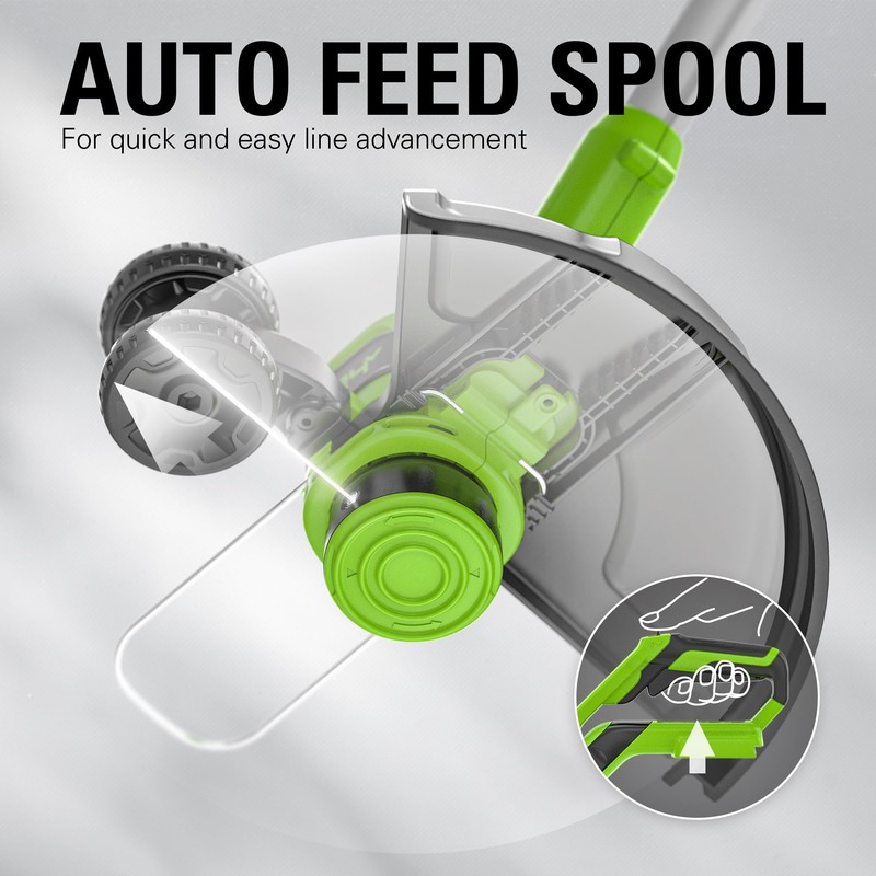 Greenworks Trimmer Spool and 1.65mm Double Line 4.8m incl. 3