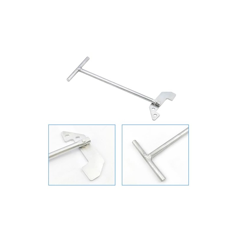 Garbage Disposal Wrench, Garbage Disposer Unjamming Wrench Compatible with Waste