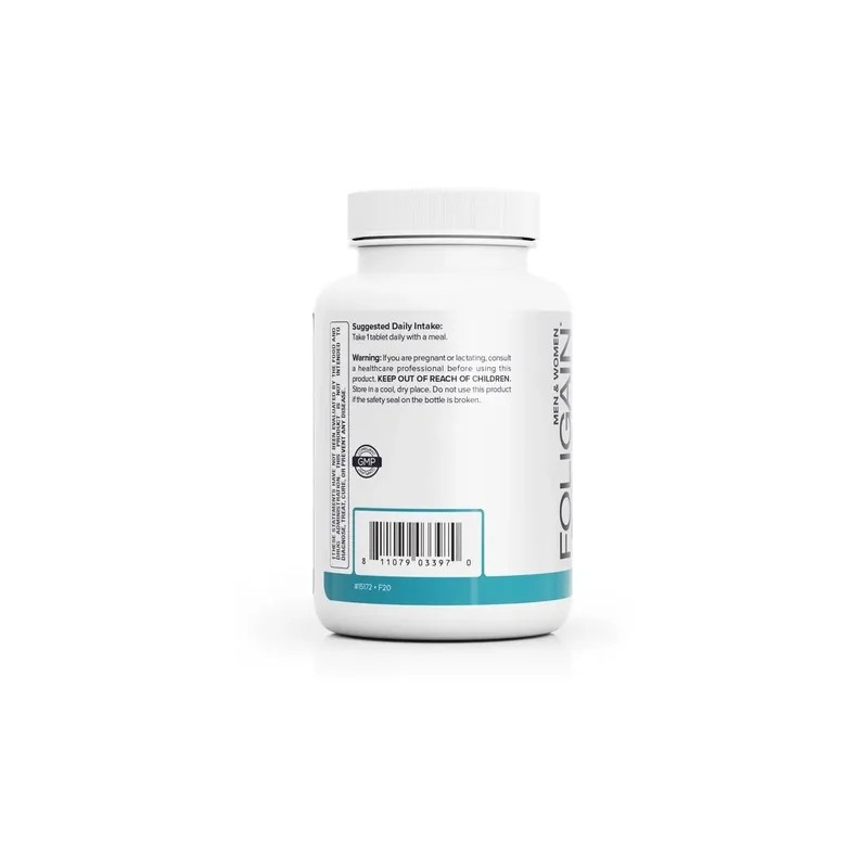 Foligain Biotina Rápida Disolución 10,000mcg 60 Tabletas