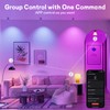 VvLons Smart Light Bulbs with Remote, 16M Colors RGBW Dimmable