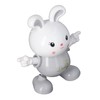 Electronic Dancing Bunny Cartoon Robot Music LED Early Education Dancing