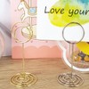 30 Pieces Table Number Holder Place Card Holder Wedding Name
