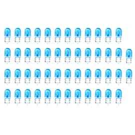 OCPTY 50Pack Blue T10 194 Halogen Light Bulb Super Bright:Instrument Panel Gauge Cluster Dashboard Light Bulbs