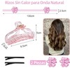 Rizos Sin Calor para Onda Natural, Rizadores de Cabello Sin