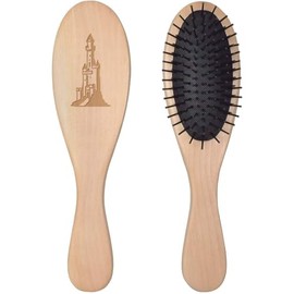'Tall Castle' Wooden Hairbrush (HA00047248)