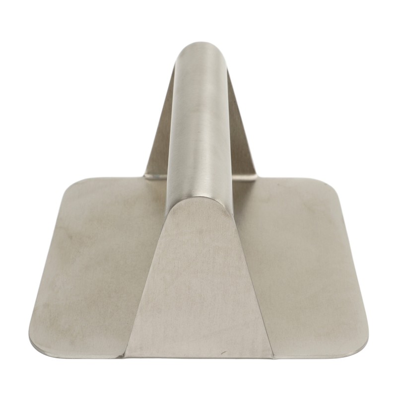 Burger Press Rectangular 304 Stainless Steel Burger Smasher Non Stick