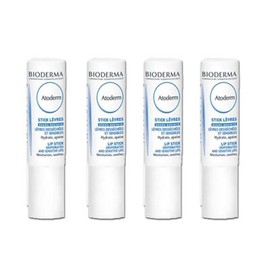 Bioderma Atoderm Lipstick, 0.1 oz (4 g), Set of 4