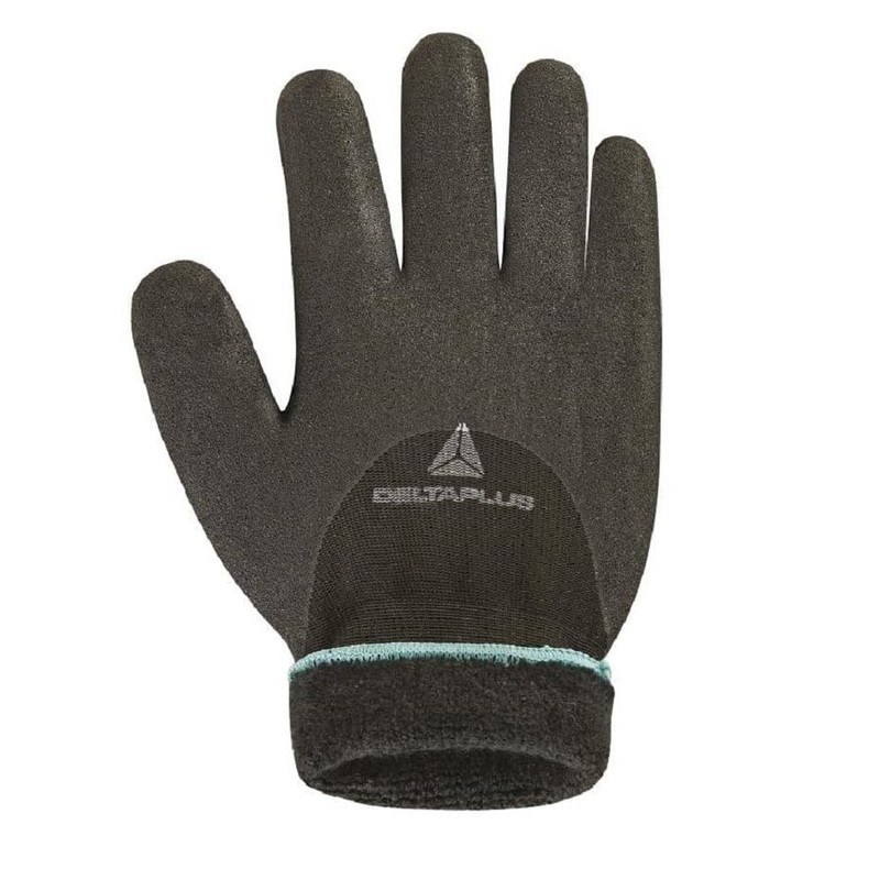 DELTAPLUS HERCULE VV750 Thermal Nitrile Coat Fit Gloves, 3/4 Sided