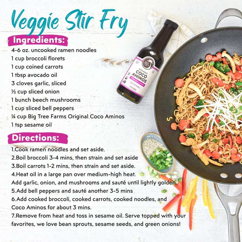 Big Tree Farms Organic Coco Aminos - Liquid Coconut Aminos,