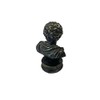 Miniature Emperor Hadrian Bronze Bust 6.3 x 4.4 cm