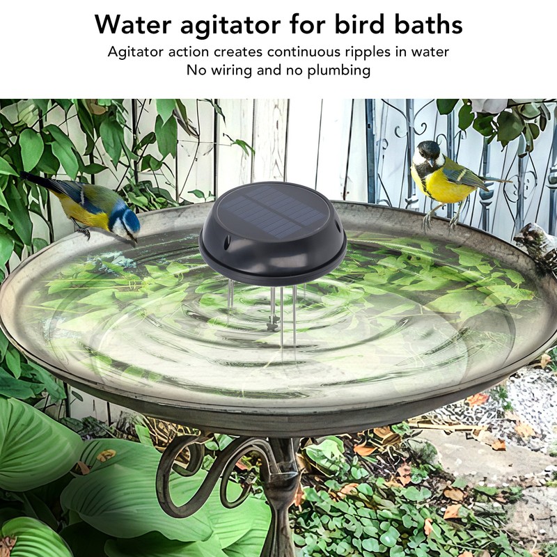 Solar Powered Water Agitator 5V 0.5W Solar Panel Wiggler with