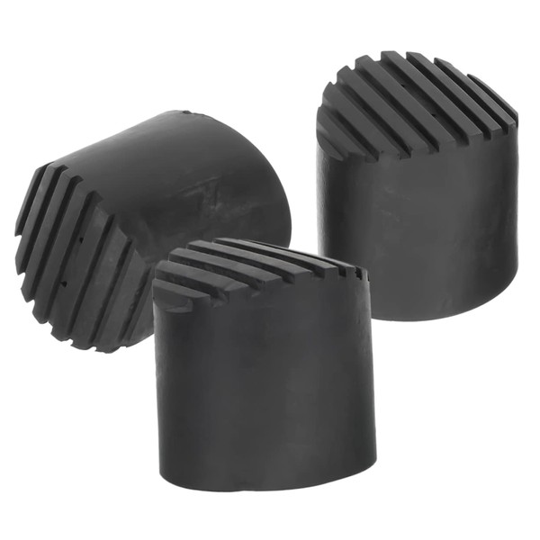 TEHAUX 3pcs Non Slip Ladder Feet Covers Durable Rubber Pads
