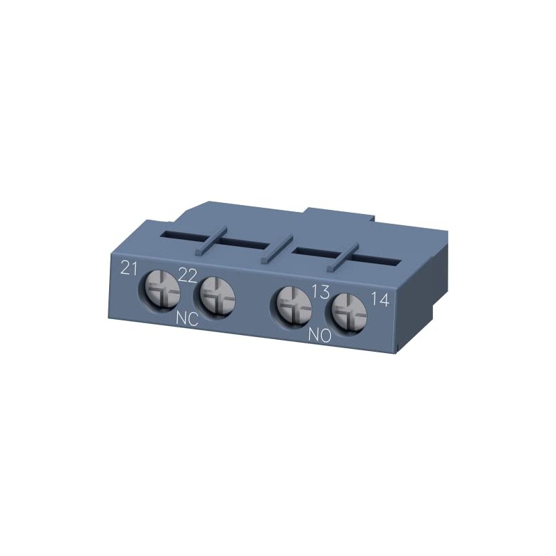 Siemens 3RV2901-1E Transverse AUX. Switch, 1NO+1NC, Screw Connection, for Circuit-Breakers