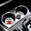 BJDAMAI 2 Pack Ladybugs Car Cup Holder Coaster, Cute Ladybugs