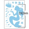 akusesari-syoppupiena Wall Stickers Glass Stickers for hausuzi-da Fairy Tale Motif