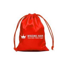 Wiggins Hair Gift Set With Elastic Band &  Satin Bag & Brush & HD Wig Caps & Bonnet:_Satin Bag