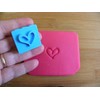 Hollow Heart stamp for many uses such as soap making