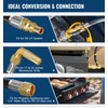 CALPOSE 15FT RV Quick Connect Propane Hose