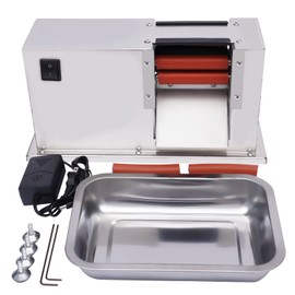 Kathring Electric Semi-automatic Peeler, Commercial Electric Beans Sheller Bean Pea Peeling Machine suitable with Peas/Soy/Beans for Household and Commercial