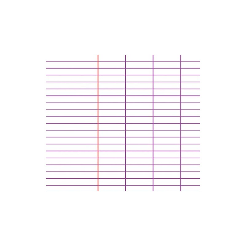 Clairefontaine Linicolor Intensive 329116C Spiral Notebook DIN A4 21 x
