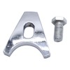 GSKMOTOR Car Distributor Clamp Chrome Billet Aluminum Distributor Clamp Hold