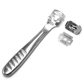 Salim Salim Safe Heel Callus Remover Corn Cutter Includes 10 Refill Blades / 살림살림 안심 발 뒤꿈치 각질 제거기 콘커터 리필날 10개 포함