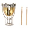 Miniature Timpani Model Decorative Exquisite Copper Timpani Ornament for Graduation