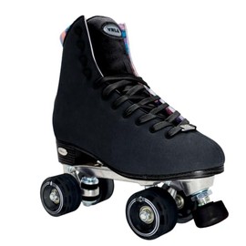 VNLA Parfait Outdoor Roller Skates for Women | Stylish Design - Comfortable and Durable Quad Skates | Black - Ladies 5
